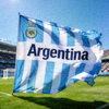 阿根廷国家足球队大型旗帜展示